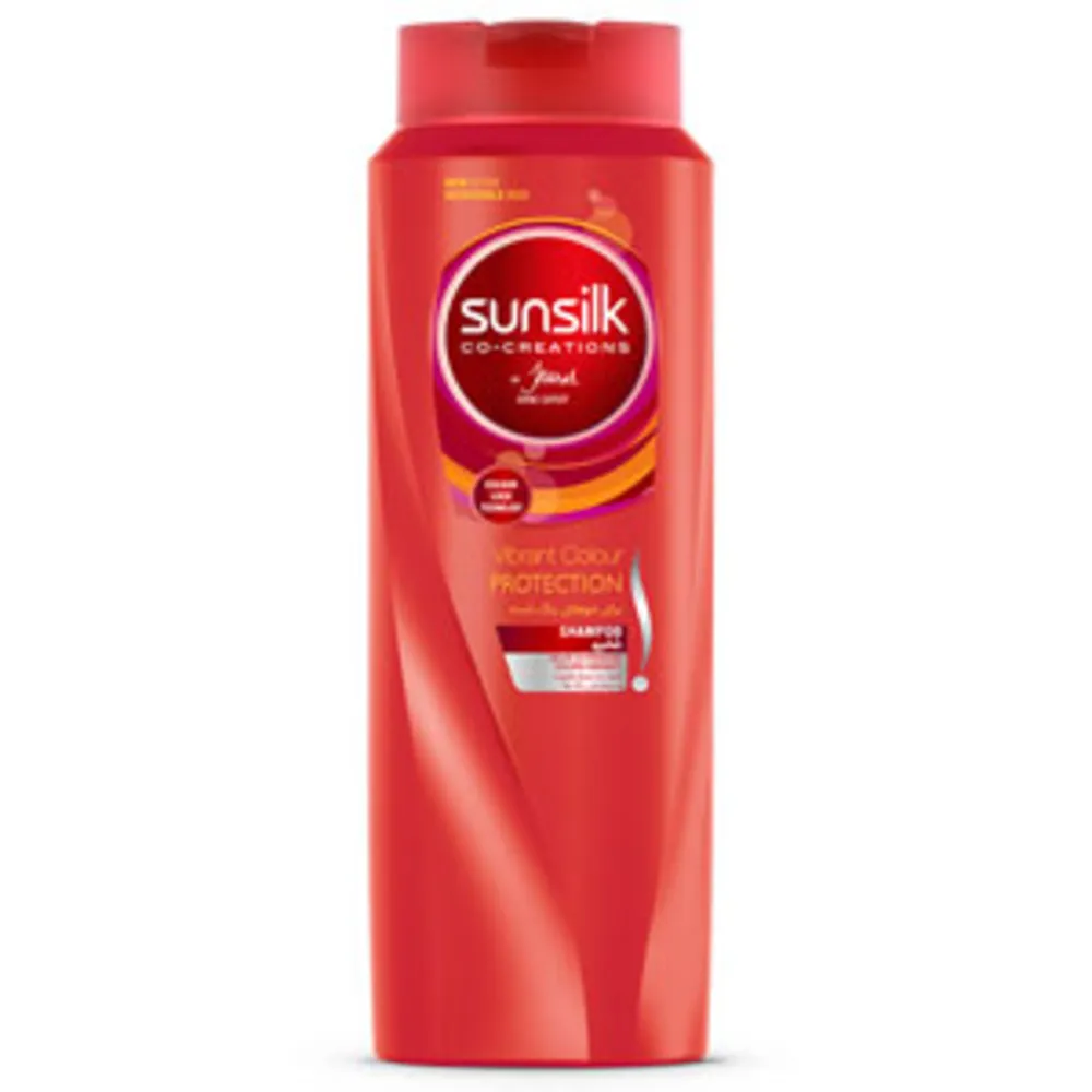 شامپو سان سیلک مدل  حجم 600 میلی لیتر Sunsilk Vibrant Color Protection Shampoo 